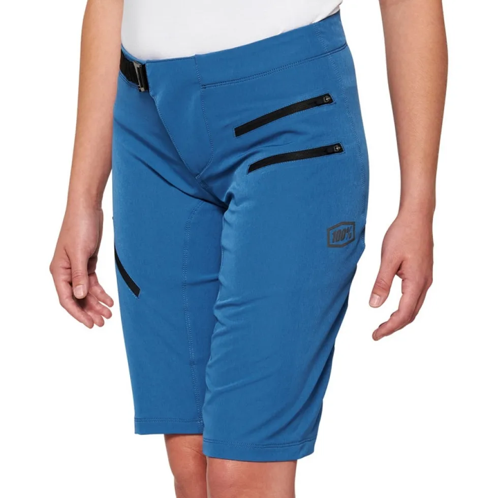 100% Airmatic Bike Shorts Dames - slate blue