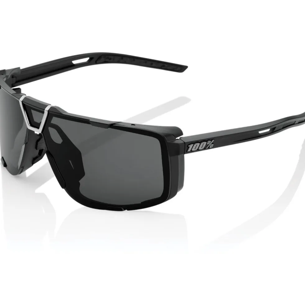 100% Eastcraft Bril - Matte Black - Smoke | Clear