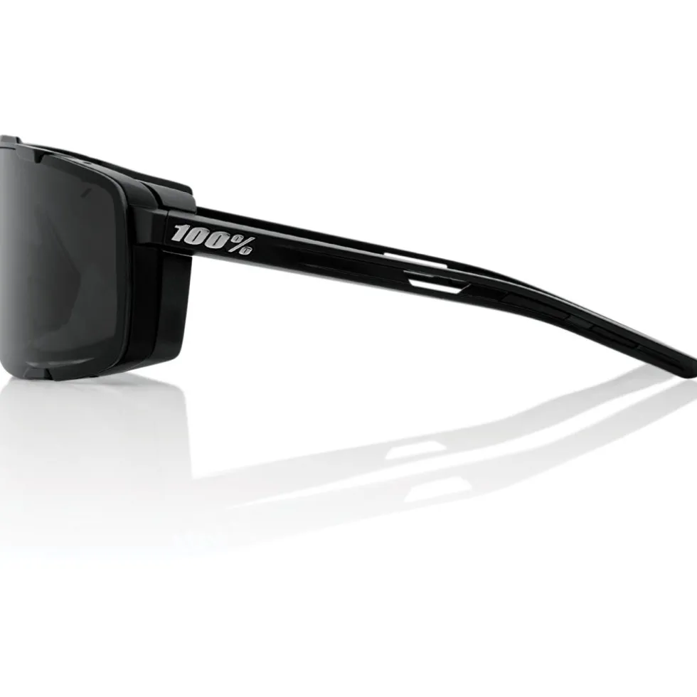 100% Eastcraft Bril - Matte Black - Smoke | Clear