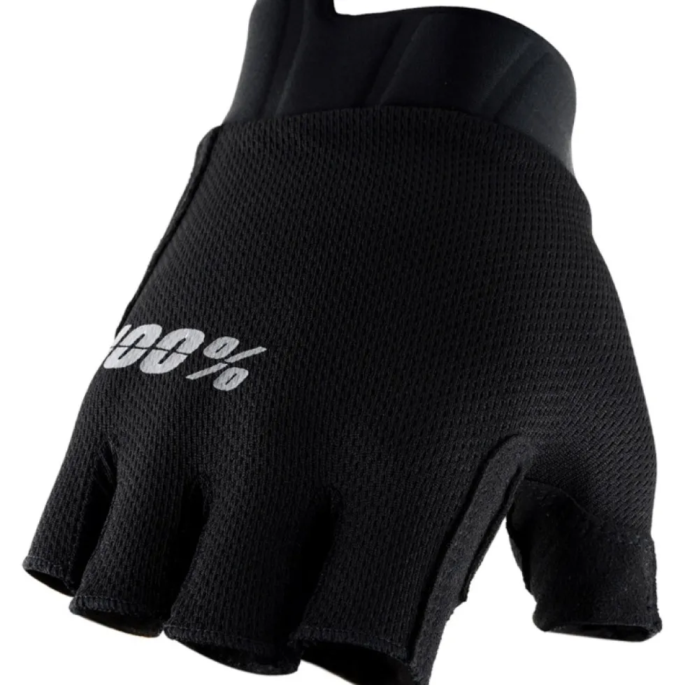 100% Exceeda Gel Fietshandschoenen - solid black