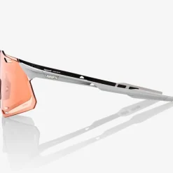 100% Hypercraft Bril - Matte Stone Grey Coral - HiPER Coral | Clear