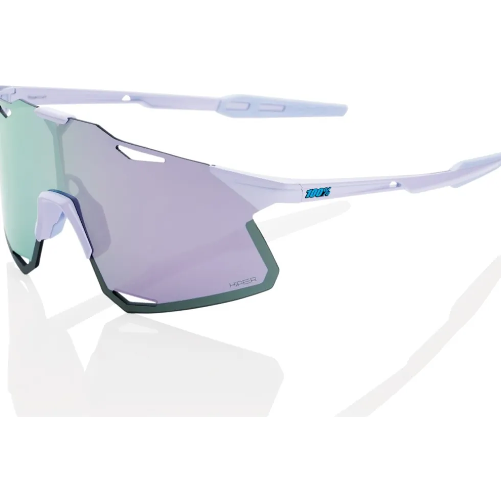 100% Hypercraft Bril - Polished Lavender - HiPER Lavender Mirror | Clear