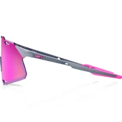 100% Hypercraft Bril - Tokyo Nights / Translucent Grey - Purple Multilayer Mirror | Clear