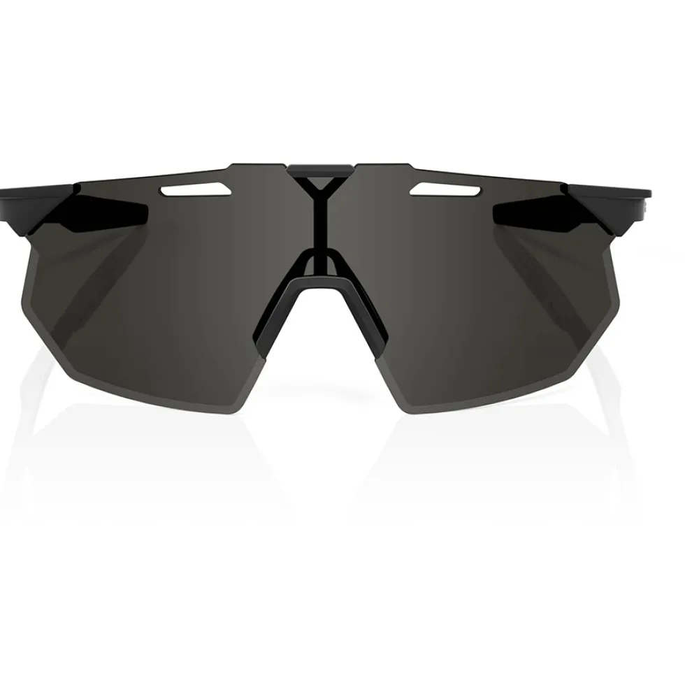 100% Hypercraft SQ Bril - Matte Black - Smoke | Clear