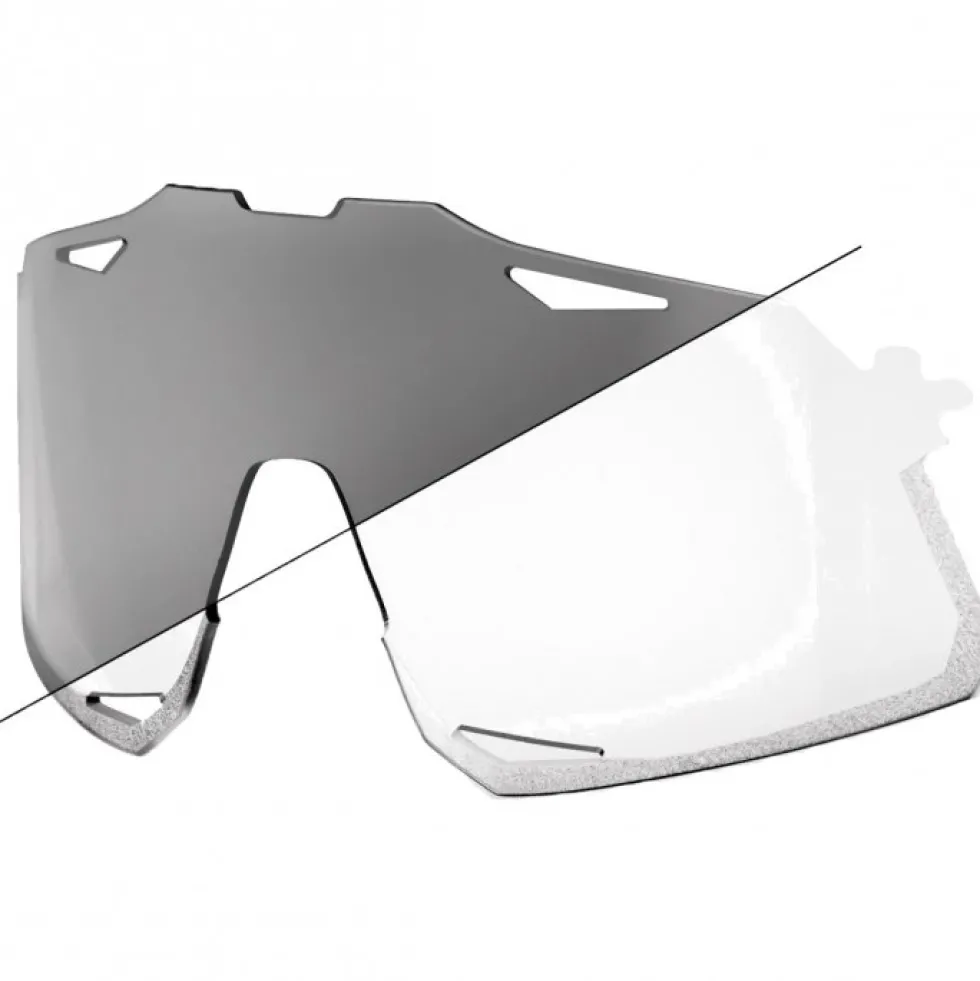 100% Hypercraft Verwisselbare Lenzen - Photochromic Clear / Smoke
