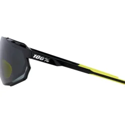 100% Racetrap 3.0 Glasses - Gloss Black - Smoke | Clear