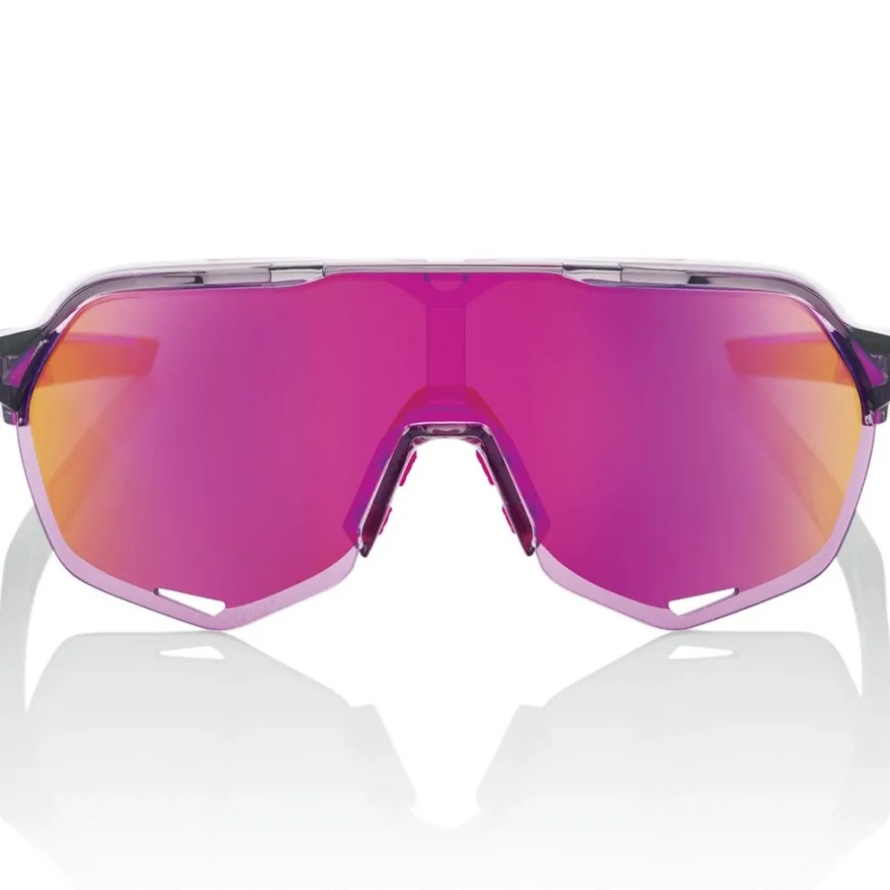 100% S2 Bril - Tokyo Nights / Translucent Grey - Purple Multilayer Mirror | Clear