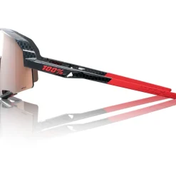 100% Slendale Bril - Gloss Carbon Fiber - HiPER Crimson Silver Mirror