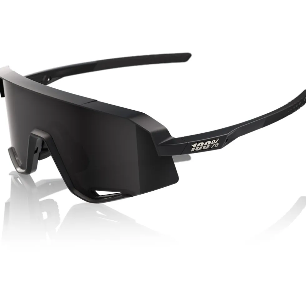 100% Slendale Bril - Matte Black - Smoke