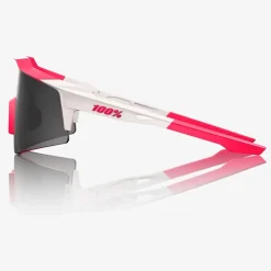 100% Speedcraft SL Bril - Puddy Pink White - Smoke | Clear