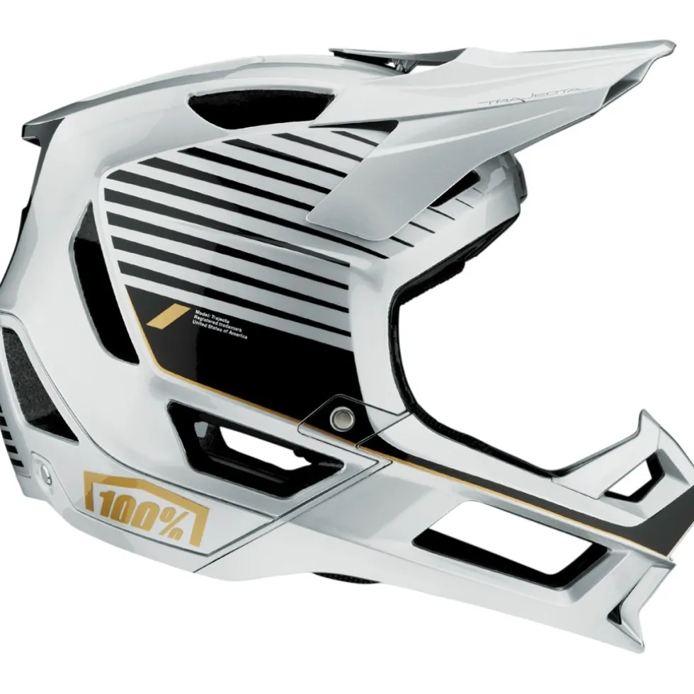 100% Trajecta Fidlock Helm - Ranelagh Silver
