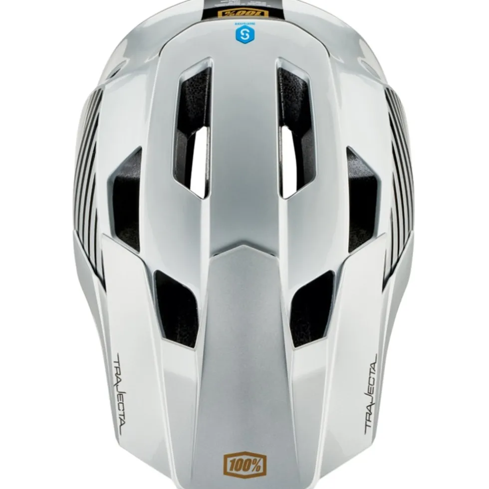 100% Trajecta Fidlock Helm - Ranelagh Silver