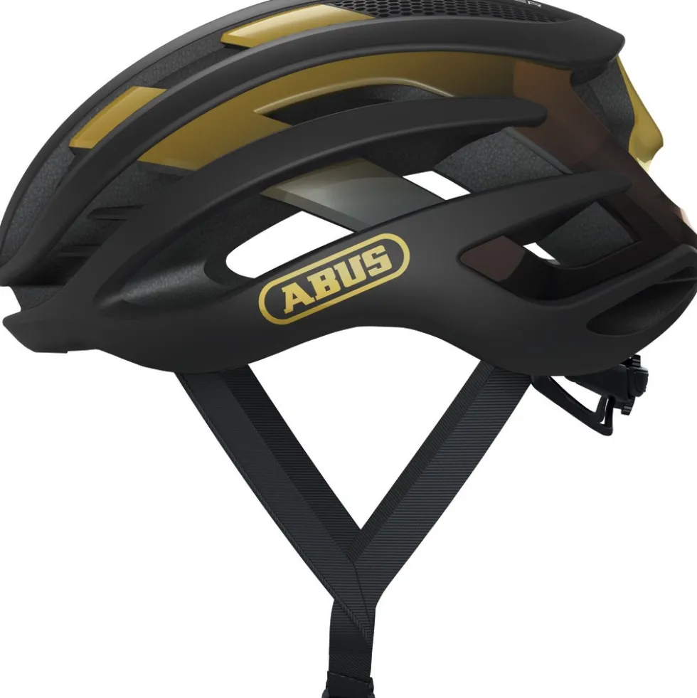 ABUS AirBreaker Helm - black gold