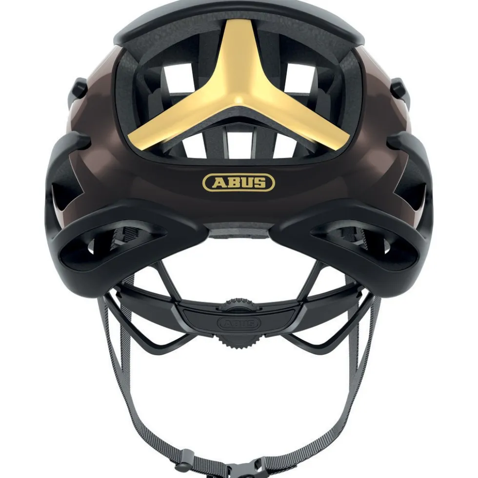 ABUS AirBreaker Helm - black gold