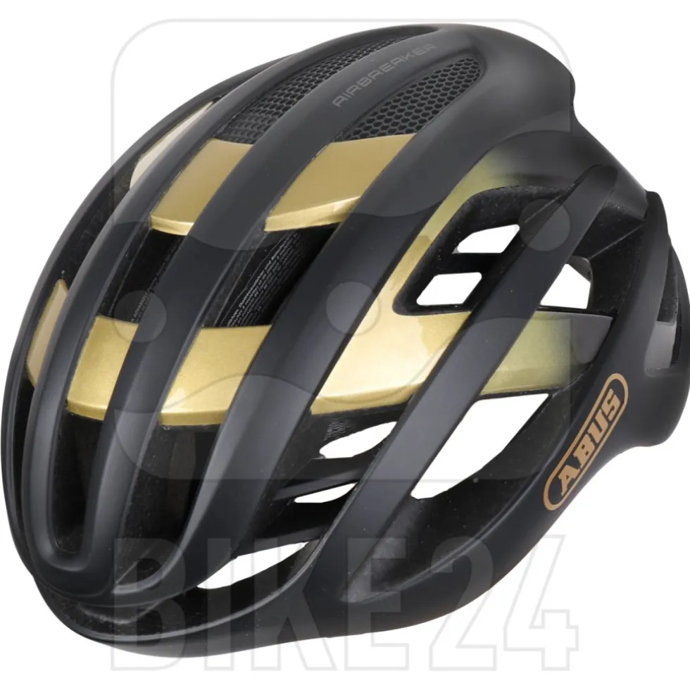 ABUS AirBreaker Helm - black gold