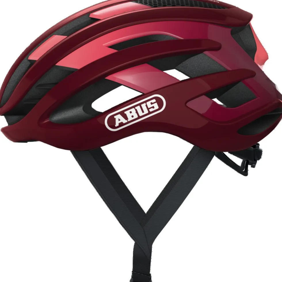 ABUS AirBreaker Helm - bordeaux red