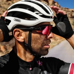 ABUS AirBreaker Helm - gleam silver