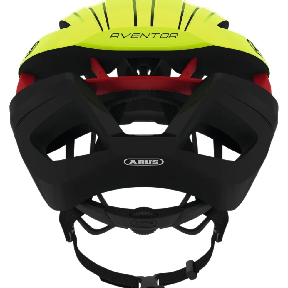 ABUS Aventor Helm - neon yellow