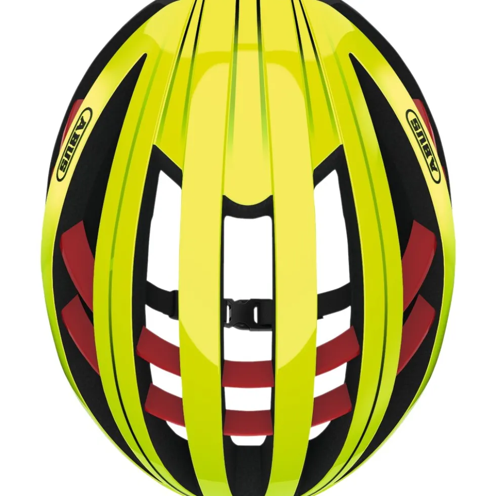 ABUS Aventor Helm - neon yellow