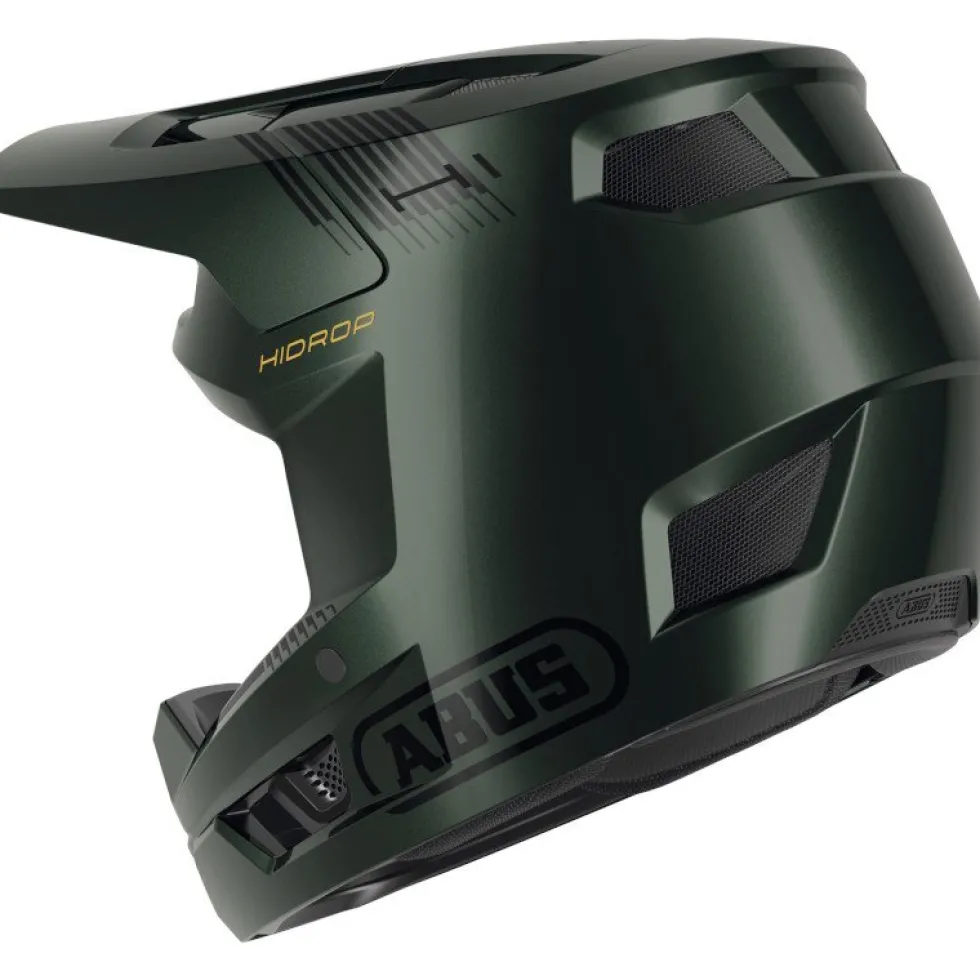 ABUS HiDrop Full Face Helm - moss green