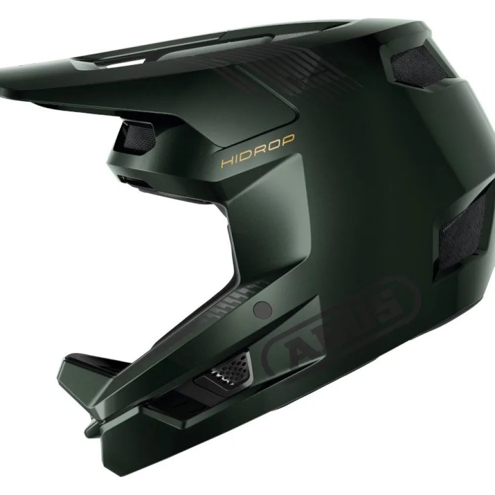 ABUS HiDrop Full Face Helm - moss green