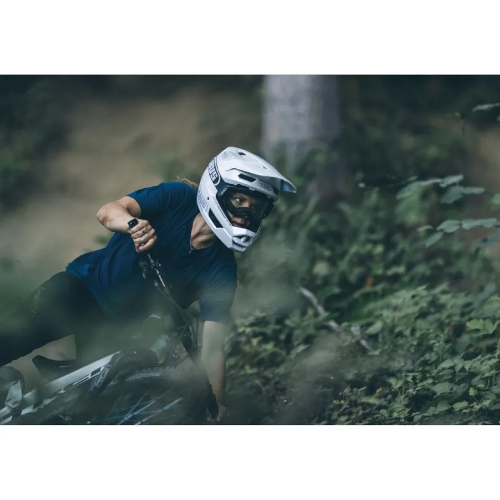 ABUS HiDrop Full Face Helm - moss green