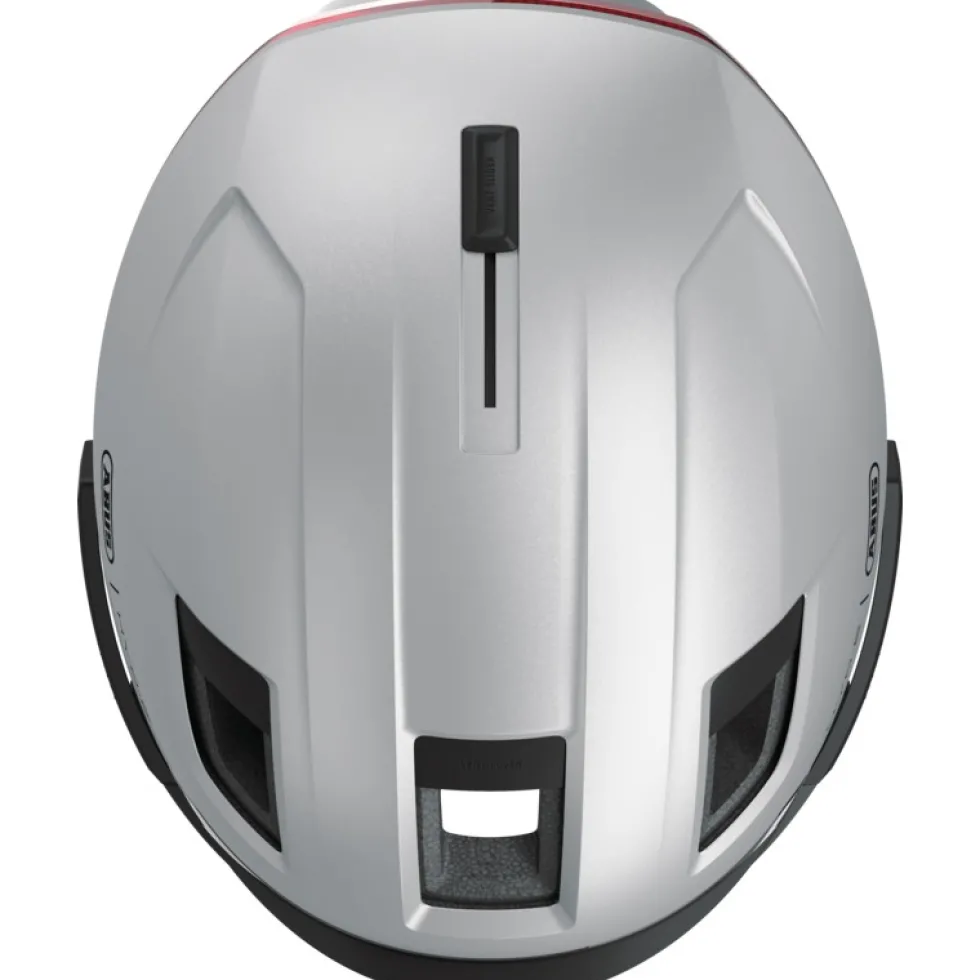 ABUS HYP-E BL.ACE Helm - gleam silver