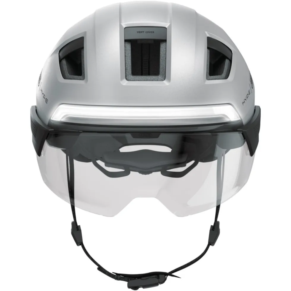 ABUS HYP-E BL.ACE Helm - gleam silver