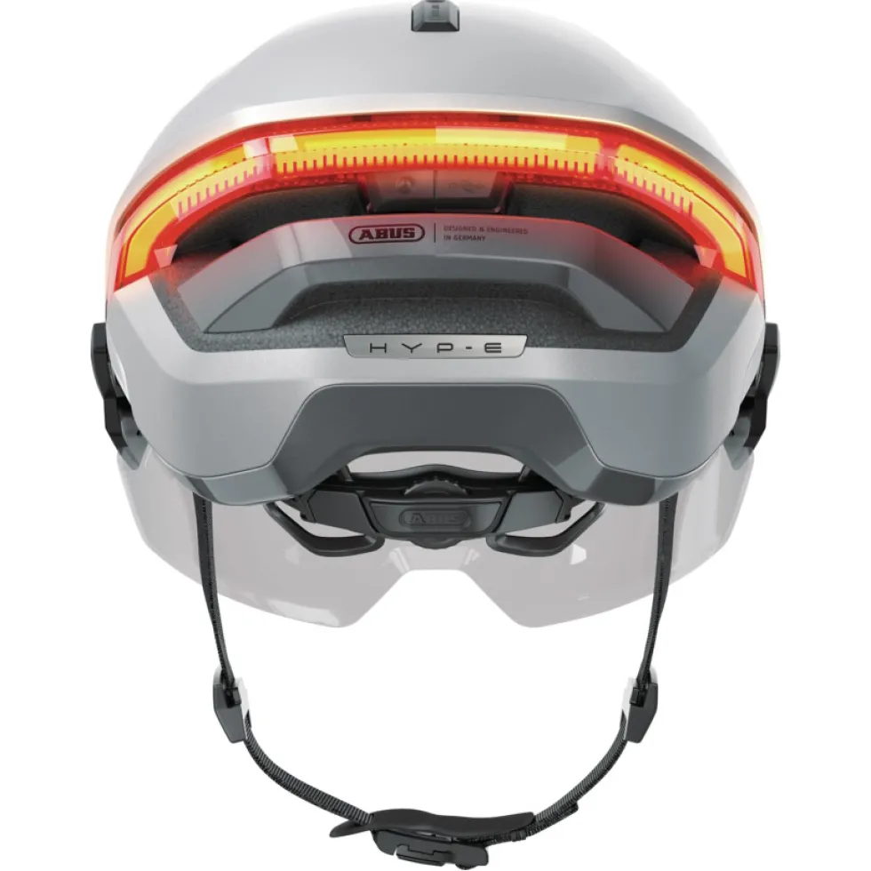 ABUS HYP-E BL.ACE Helm - gleam silver