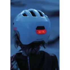 ABUS Smiley 3.0 ACE LED Kinder-Fietshelm - pure lavender