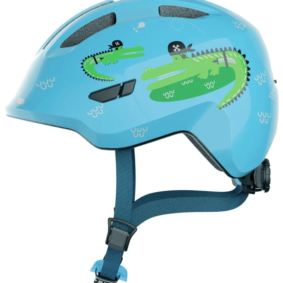 ABUS Smiley 3.0 Helm Kinder - blue croco