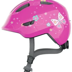ABUS Smiley 3.0 Helm Kinder - pink butterfly