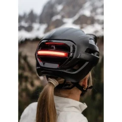 ABUS Taipan LED Helm - velvet black