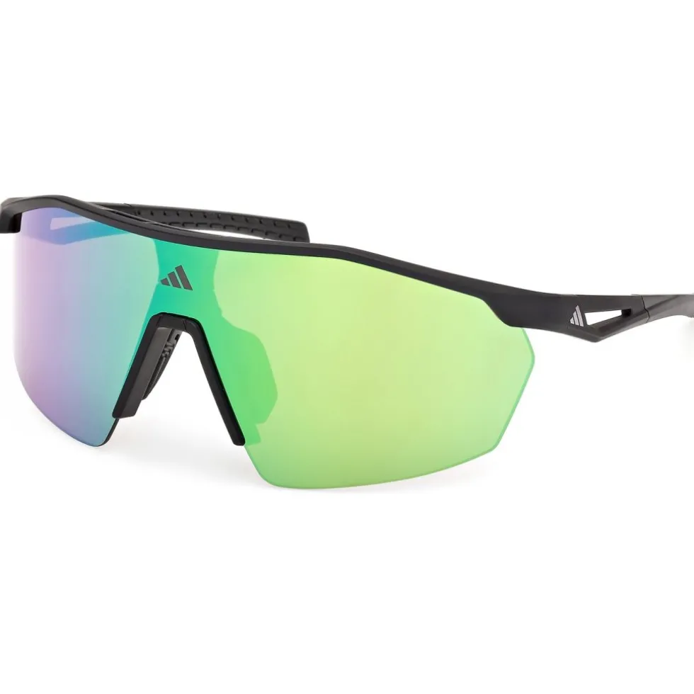 adidas Anemos Light SP0115 Brillen - Matte Black / Green Mirror