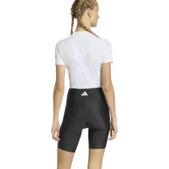 adidas Essential Padded Fietsshort met bretels Vrouwen - black JY7609
