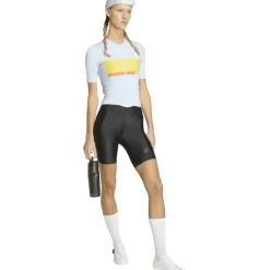 adidas Essential Padded Fietsshort met bretels Vrouwen - black JY7609