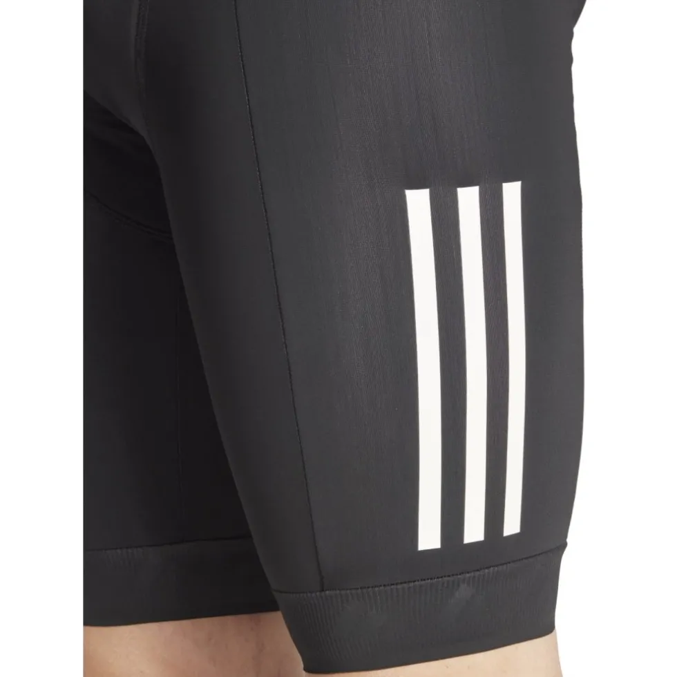 adidas Essential 3-Stripes Padded Fietsshort met bretels Heren - zwart IP2676