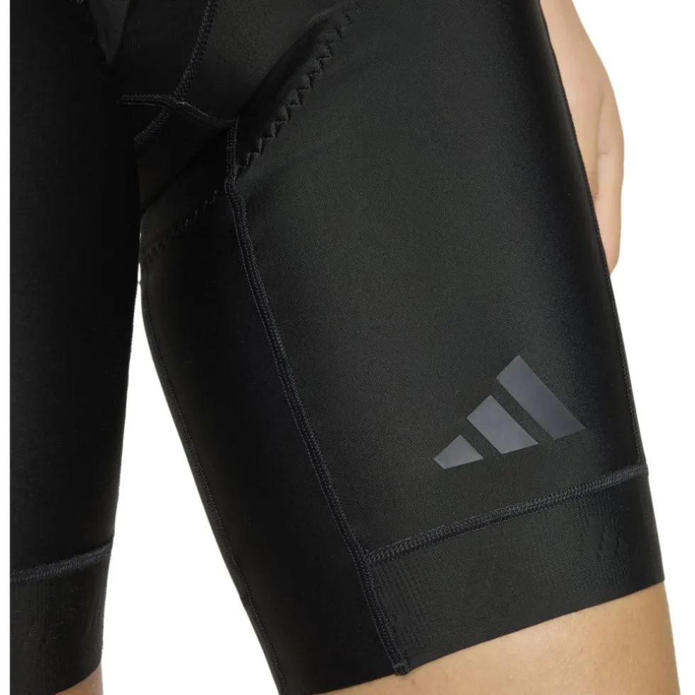 adidas Essentials Cargo Fietsshort met bretels Dames - zwart KB9575