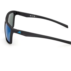 adidas Essentials ES0002 Brillen - matte black / blue mirror