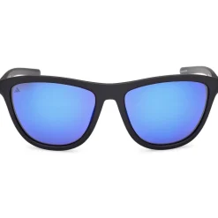adidas Essentials ES0001 Brillen - matte black / blue mirror