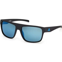 adidas Essentials ES0003 Brillen - matte black / blue mirror