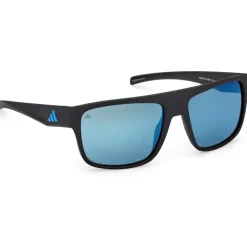 adidas Essentials ES0003 Brillen - matte black / blue mirror