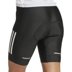 adidas Essentials 3-Stripes Padded Fietsshort Dames - zwart JD7187