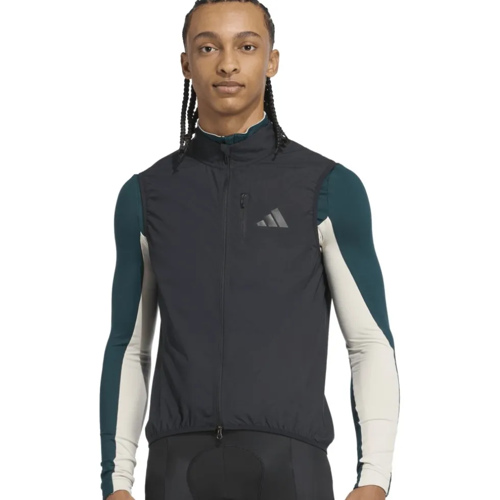 adidas Essentials Windproof Fietsvest Heren - zwart KB5184