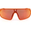 adidas Prfm Shield Wide SP0088 Sport Bril - Matte Red / Contrast Mirror Roviex