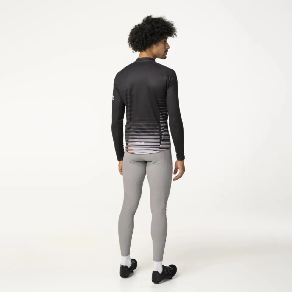 AGU Essential Faded Blocks Shirt met Lange Mouwen Heren - zwart
