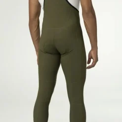 AGU Essential Fietsbroek met Bretels II Heren - army green