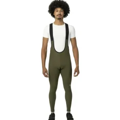 AGU Essential Fietsbroek met Bretels II Heren - army green