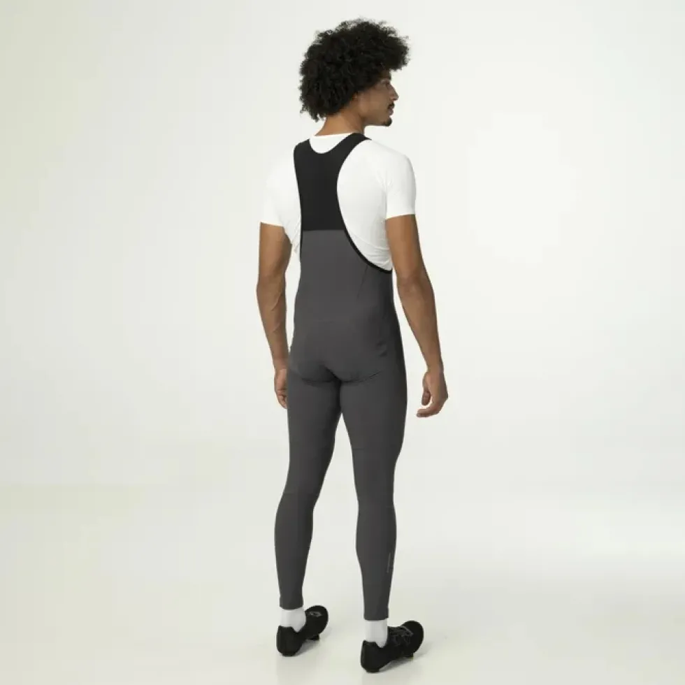 AGU Essential Fietsbroek met Bretels II Heren - freeport grey