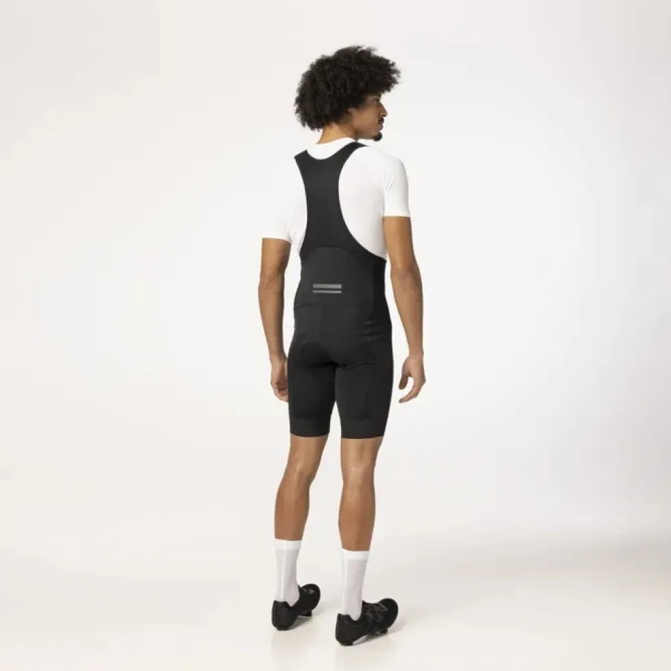 AGU Essential Fietsshort met Bretels Heren - zwart
